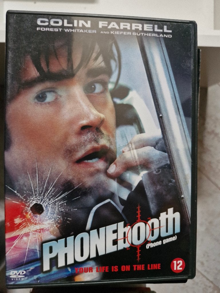 Dvd Phonebooth, Vanaf 12 jaar, Ophalen of Verzenden, Gebruikt, Actiethriller
