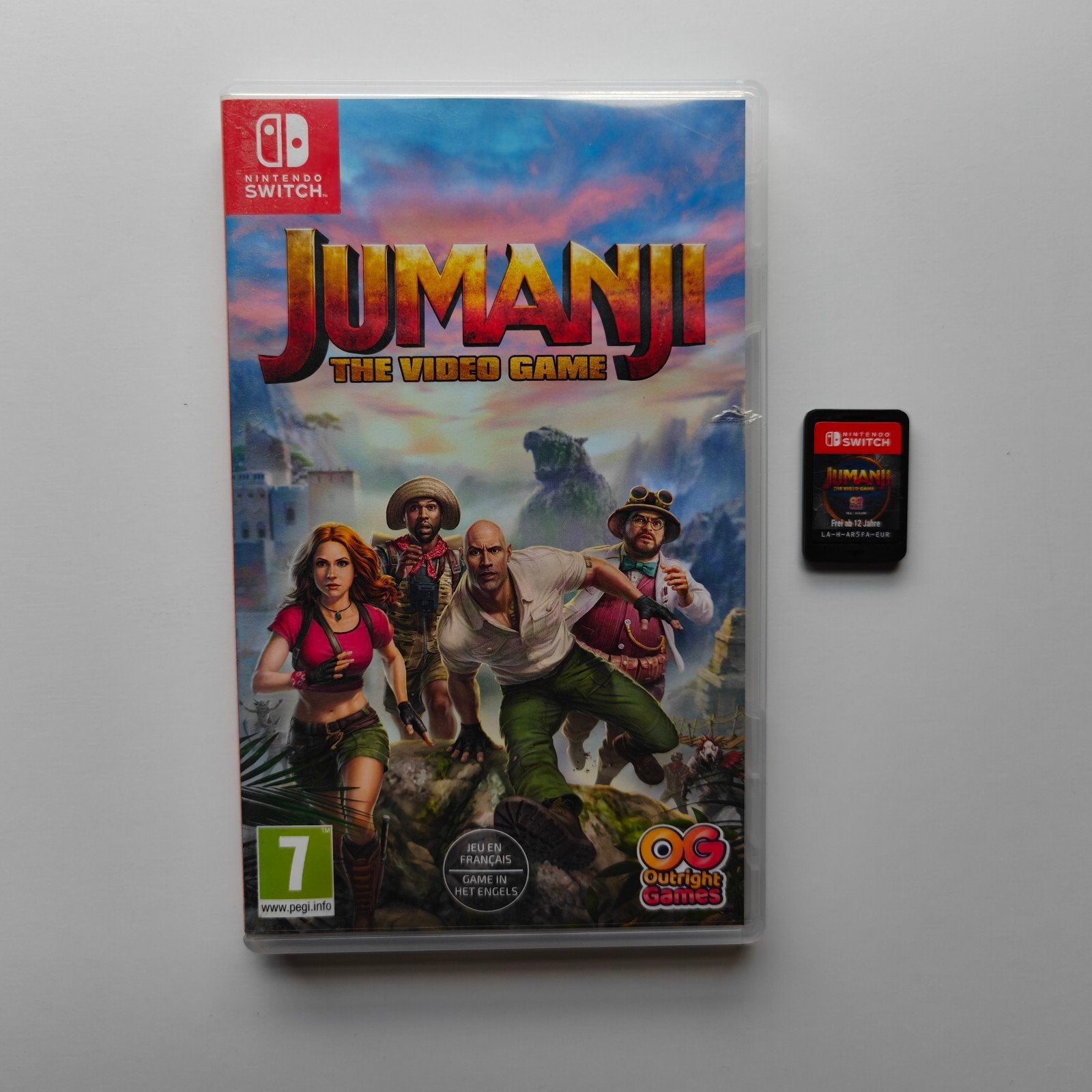 Jumanji: The Video Game - Nintendo Switch, Avontuur en Actie, 1 speler, Ophalen of Verzenden, Zo goed als nieuw