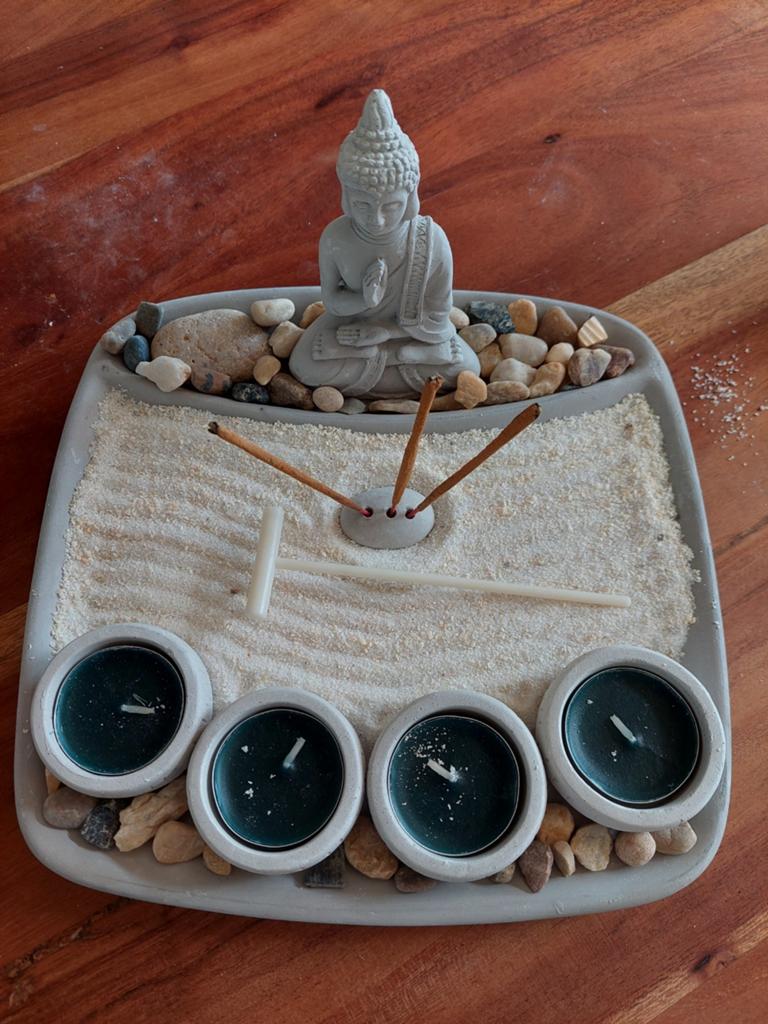 Zen tuintje / mini zen garden, Ophalen