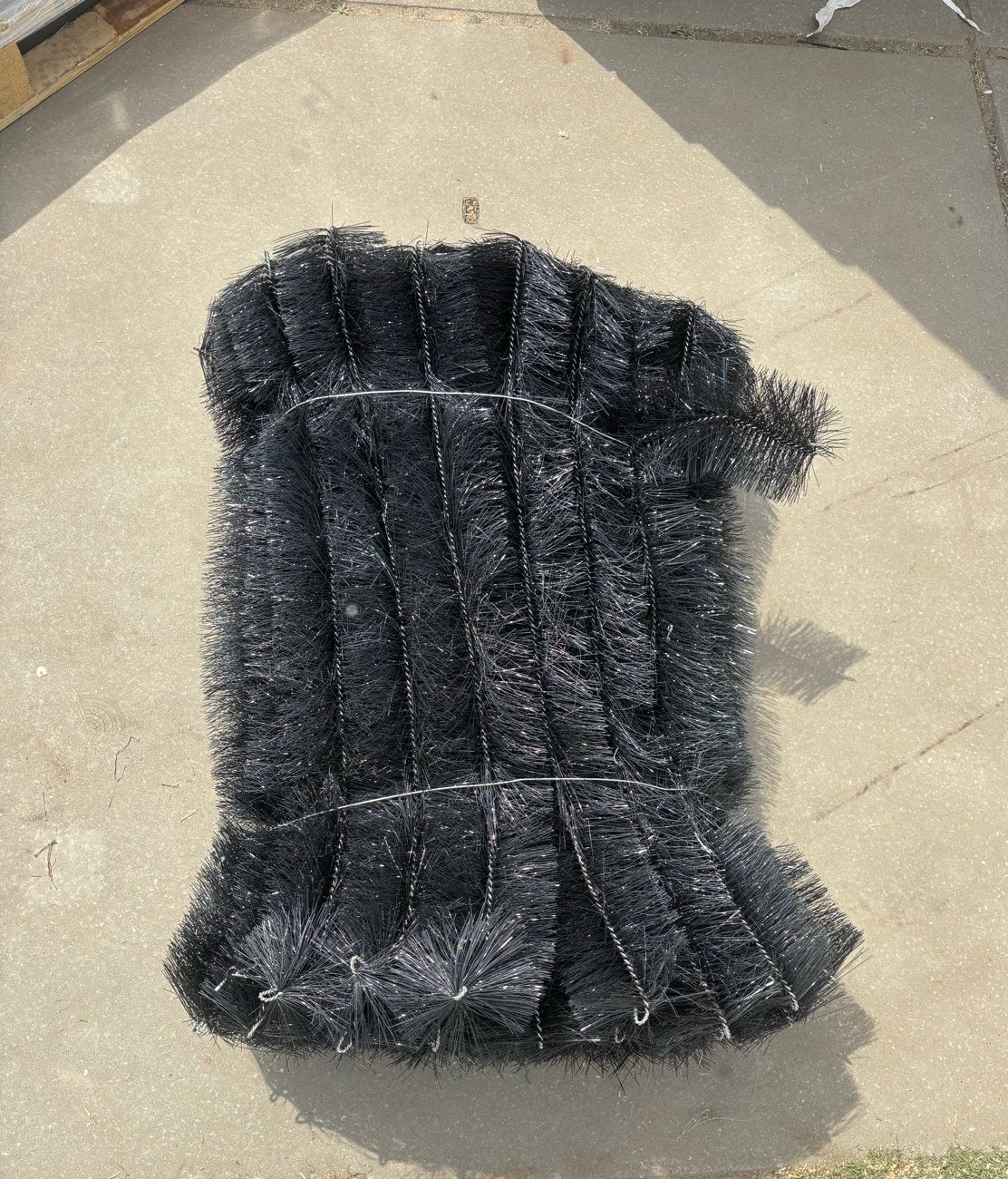 Vogelwering borstels zonnepanelen | dakgootborstels 1 meter, Tuin en Terras, Gaas en Draad, Nieuw, Overige typen, 20 meter of meer