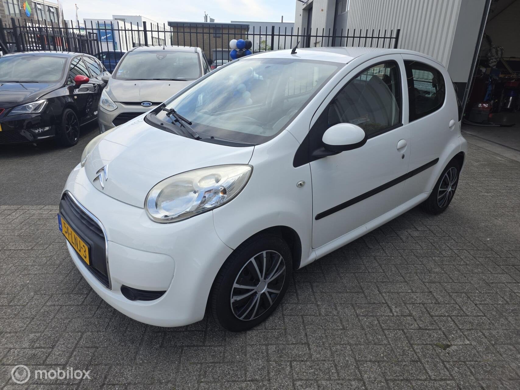 Citroen C1 1.0-12V Ambiance 5drs, Voorwielaandrijving, Stof, Gebruikt, 4 stoelen
