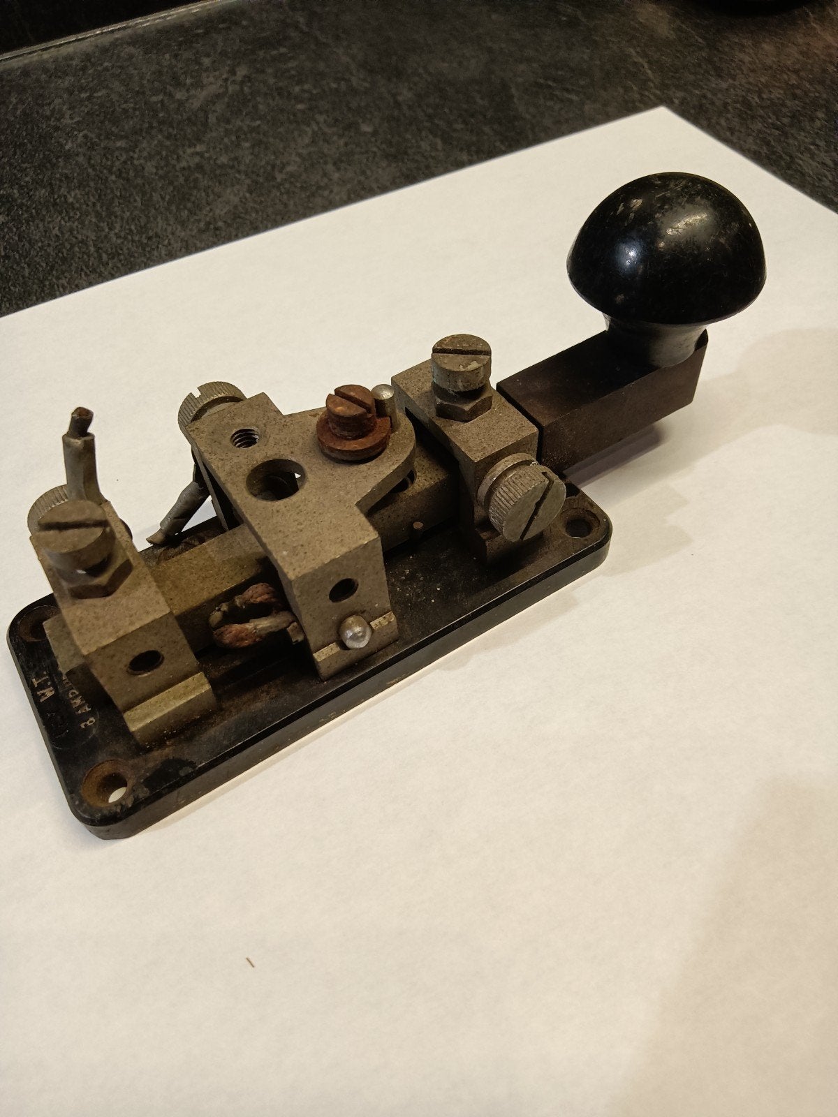 Morse Code Sleutel - KEY W.T. 6 AMP No 2 E.T.D. 1940, Ophalen of Verzenden