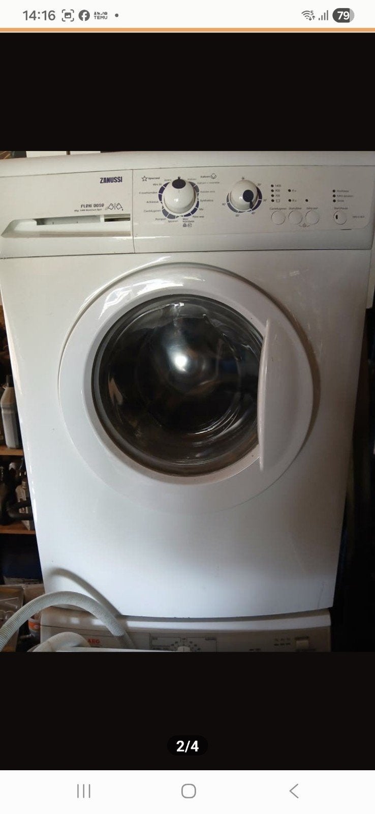 Vaatwasser, koelkast en 2 wasmachines, Ophalen, Inbouw, 85 tot 90 cm