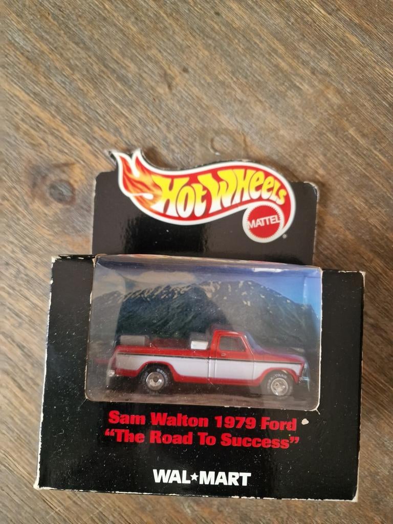 Sam Walton 1979 Ford The Road To Succes Wal Mart Hot Wheels, Ophalen of Verzenden, Nieuw, Auto