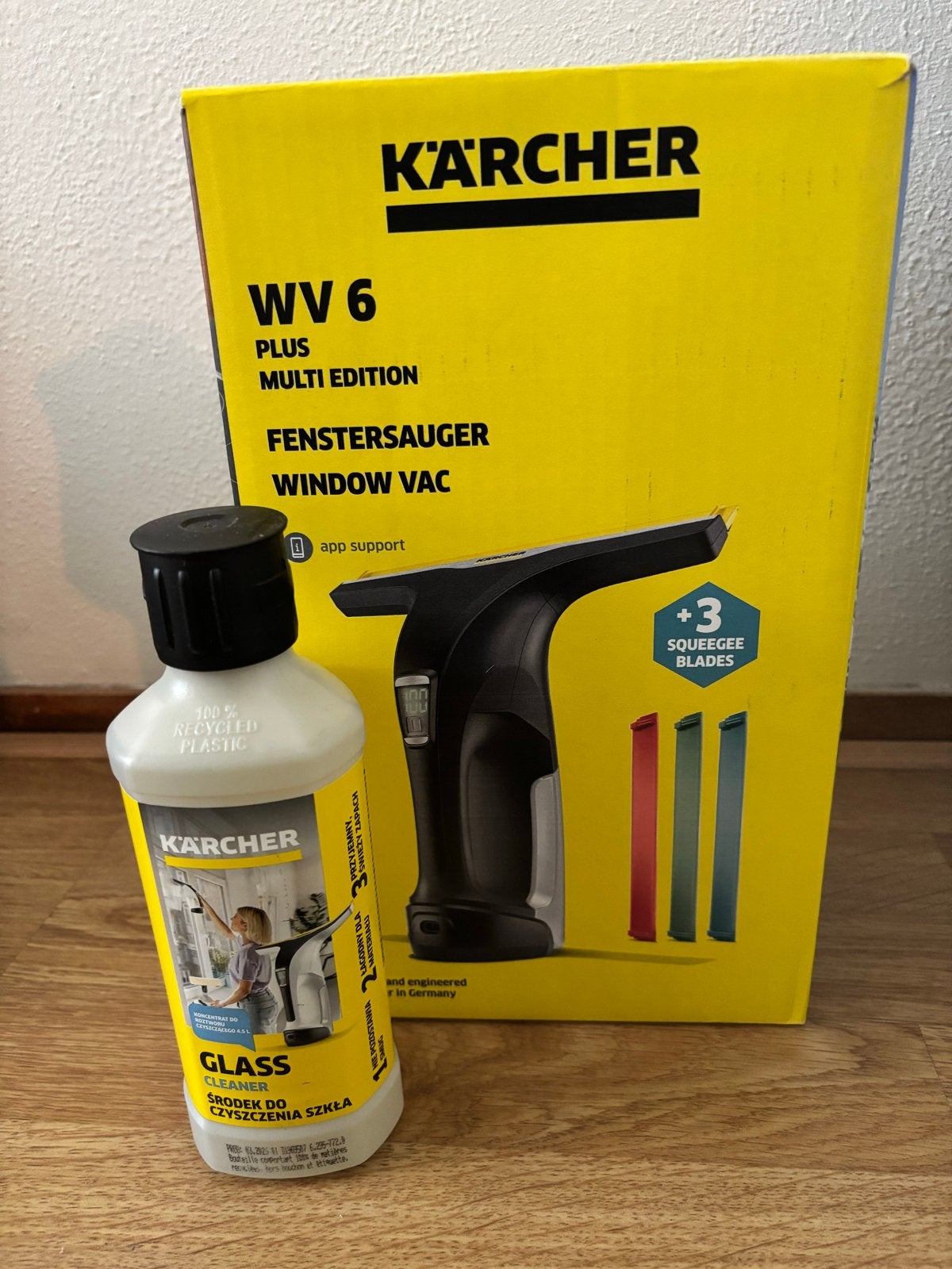 Kärcher WV 6 Plus Multi Edition Raamwisser met accessoires, Ophalen, Raamwisser of Trekker