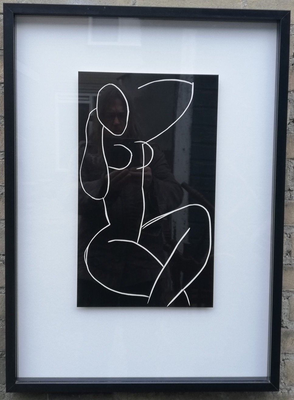 Matisse, Henri. Nu assis. IKEA. OLUNDA. Art print. 53/73 cm., Papier/karton, Decoratieobject, Ophalen of Verzenden, Zo goed als nieuw