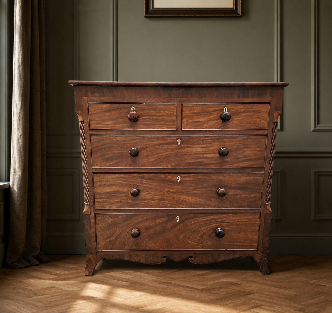 Prachtige antieke ladenkast / chiffoniere / kast / meubel, Antiek en Kunst, Ophalen