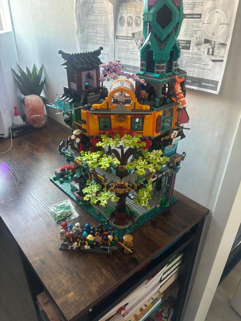 Lego Ninjago - 71741 - Stadstuinen, Ophalen, Lego, Zo goed als nieuw, Compleet