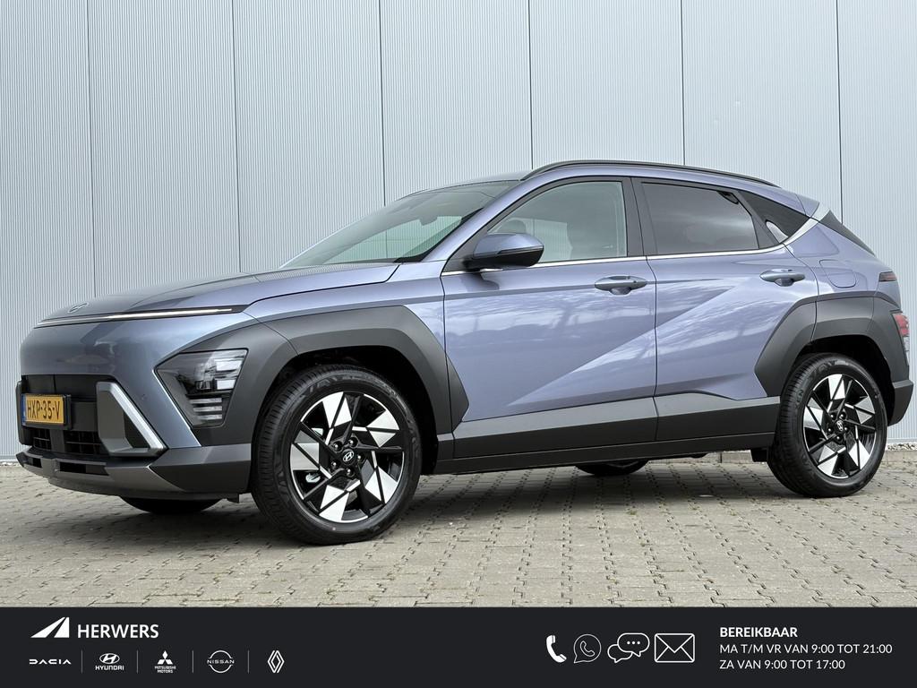Hyundai Kona 1.6 GDI HEV Comfort Smart / Climate Control / C, Auto's, Hyundai, Stof, Euro 6, 2 kWh, Blauw