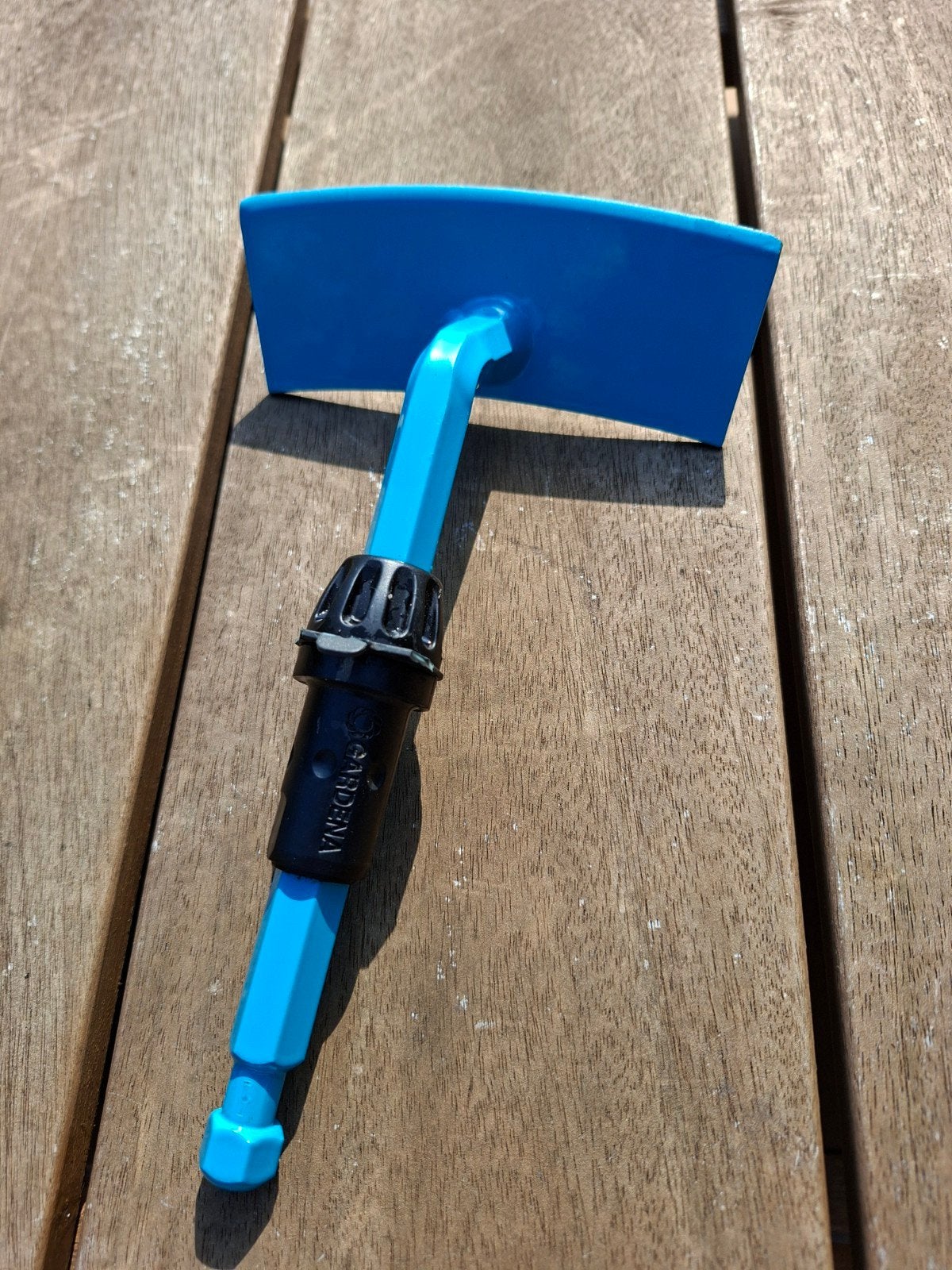 Gardena Schoffel Staal 12 cm - Zo goed als nieuw, Tuin en Terras, Ophalen of Verzenden, Zo goed als nieuw, Schoffel, Gardena