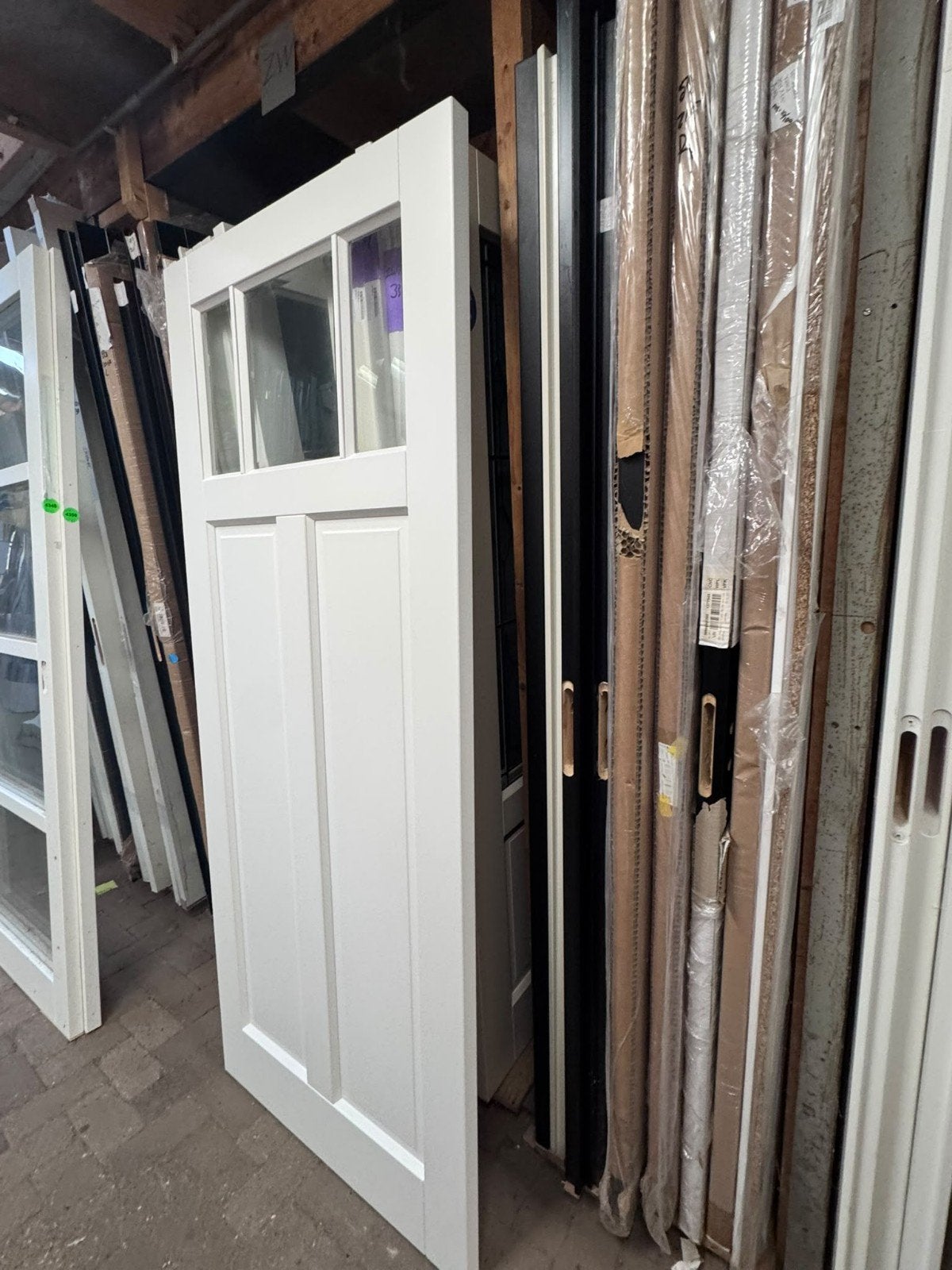 83x201,5cm binnendeur stomp paneel incl glas ZW8

€175, Doe-het-zelf en Verbouw, Ophalen, ., Binnendeur, Nieuw