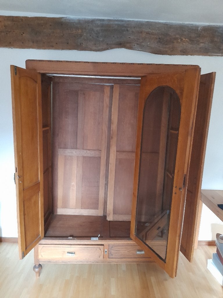 eiken kast, Ophalen