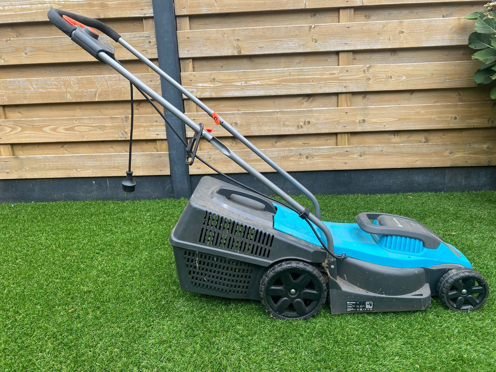 Gardena Elektrische Grasmaaier - Zo goed als nieuw, Tuin en Terras, Grasmaaiers, Ophalen, Cirkelmaaier, Elektrische grasmaaier