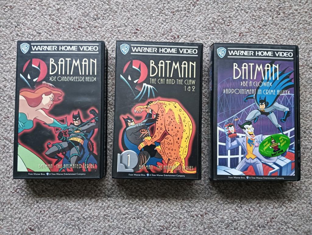 Batman vhs gesealed, Cd's en Dvd's, VHS | Kinderen en Jeugd, Alle leeftijden, Ophalen, Nieuw in verpakking
