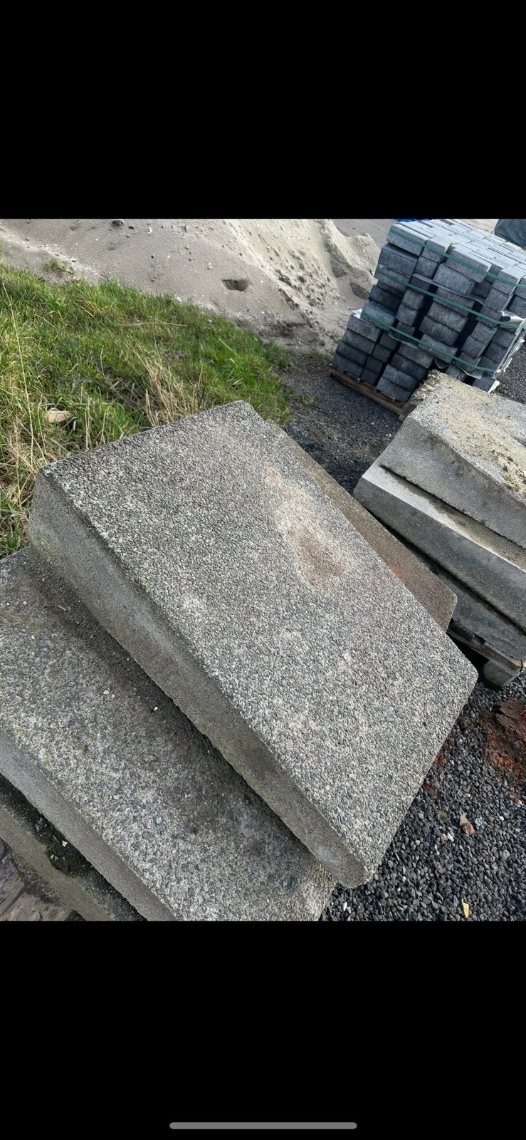 Inrit blokken, Ophalen of Verzenden, Beton, Overige typen