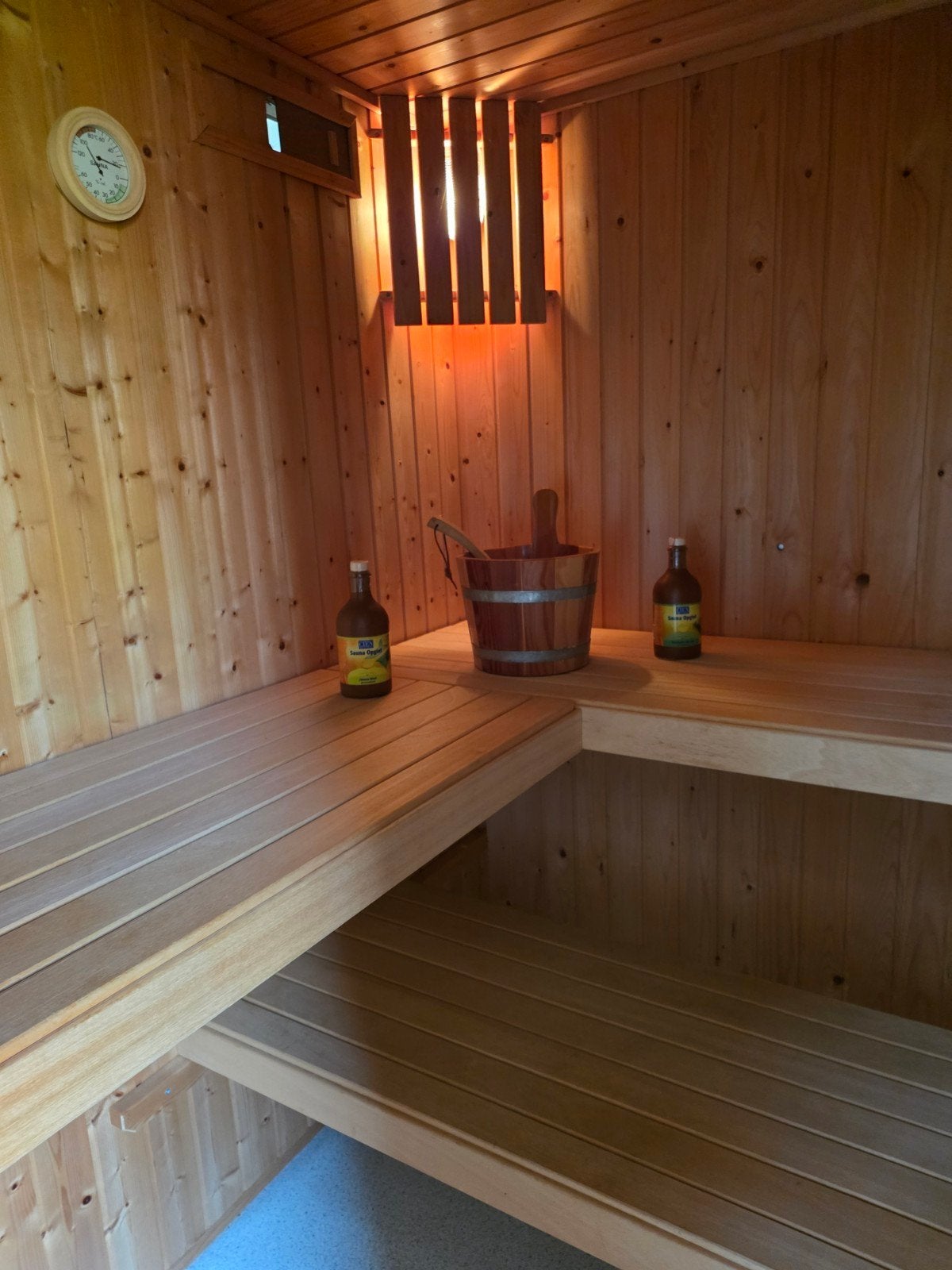Sauna met elektrische kachel - Perfect voor thuis, Ophalen, Gebruikt, Complete sauna