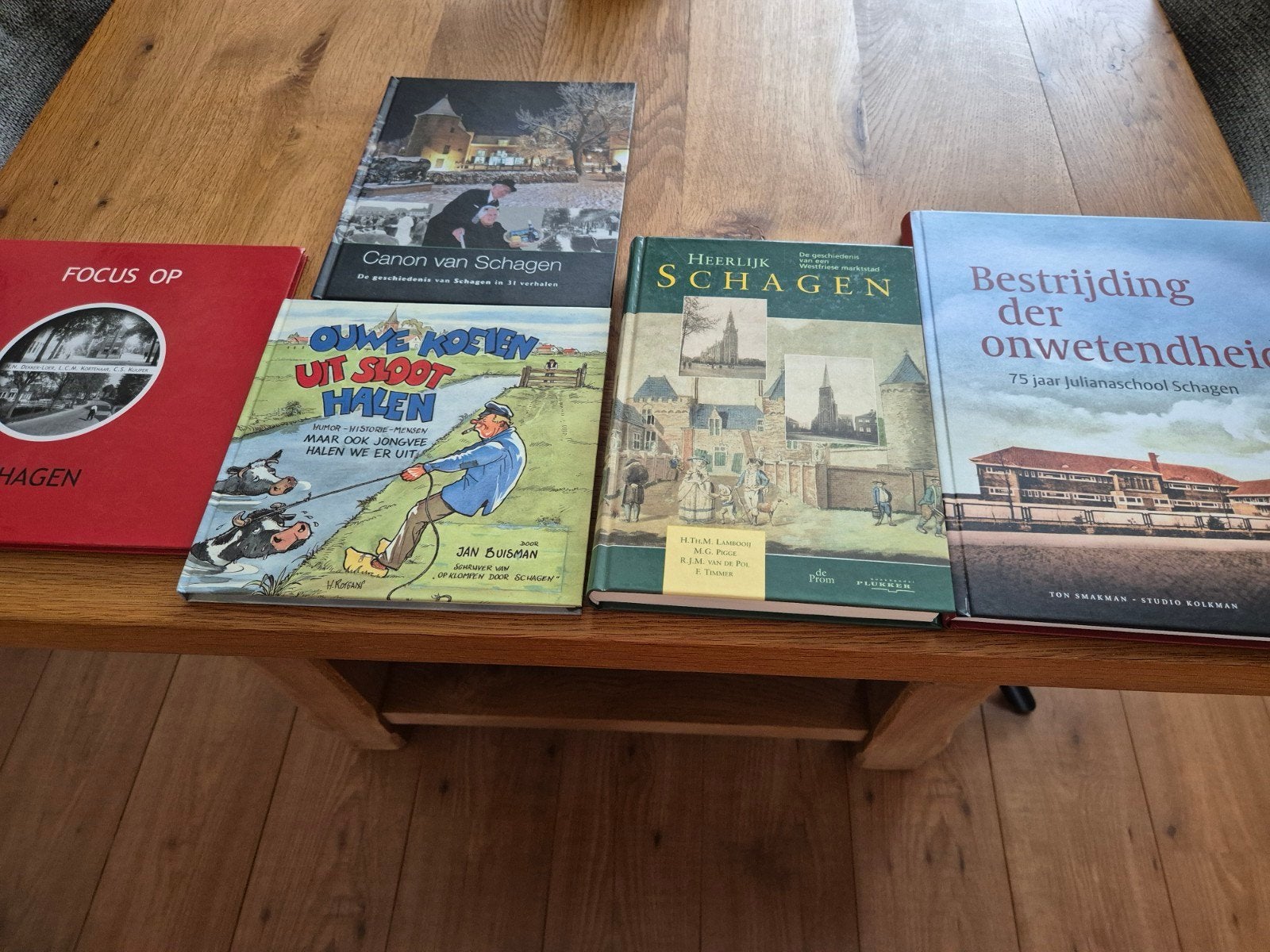 Boeken over Schagen: Geschiedenis, Canon en meer, Ophalen, 20e eeuw of later, Gelezen, Diverse auteurs