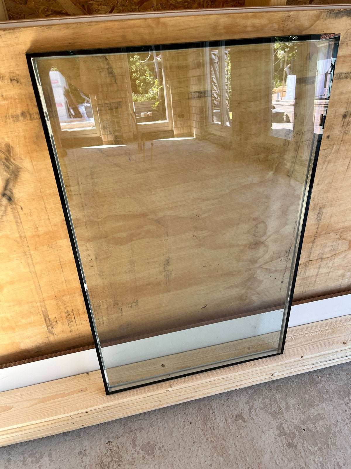 Ruit / raam / glasplaat HR++ 68x107,5 cm, Ophalen, Gevelraam of Ruit, 80 tot 120 cm, 80 tot 120 cm