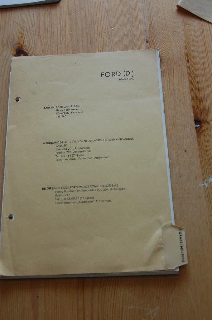 Ford 12M-14M-15M TS Olyslager technisch handboek 1967-69, Ophalen of Verzenden