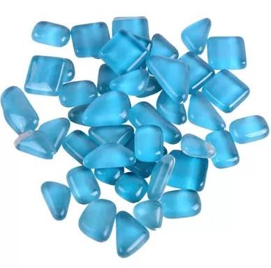 Colourful Mosaics soft glas polygonal à 65 gram lichtblauw, ., Overige thema's, Nieuw, Ophalen of Verzenden