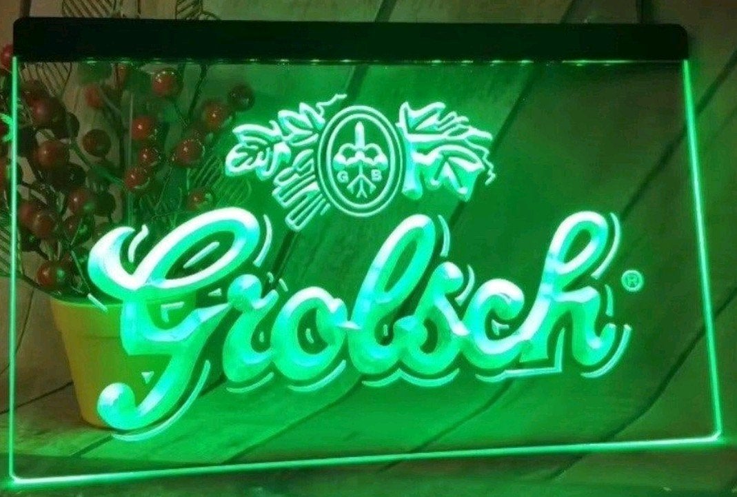  Grolsch LED Neon Reclamebord – De Ultieme Bar-Musthave! , Ophalen of Verzenden, Nieuw, Overige typen, Grolsch