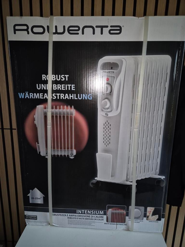 Rowenta oliebijverwarming, Minder dan 60 m³, Nieuw, 3 snelheden of meer, Ophalen of Verzenden