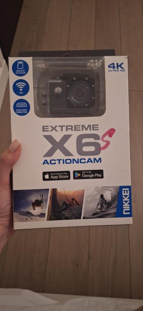 Extreme X6 Actioncam 4K Nikkei, Ophalen of Verzenden, Nieuw, Overige merken