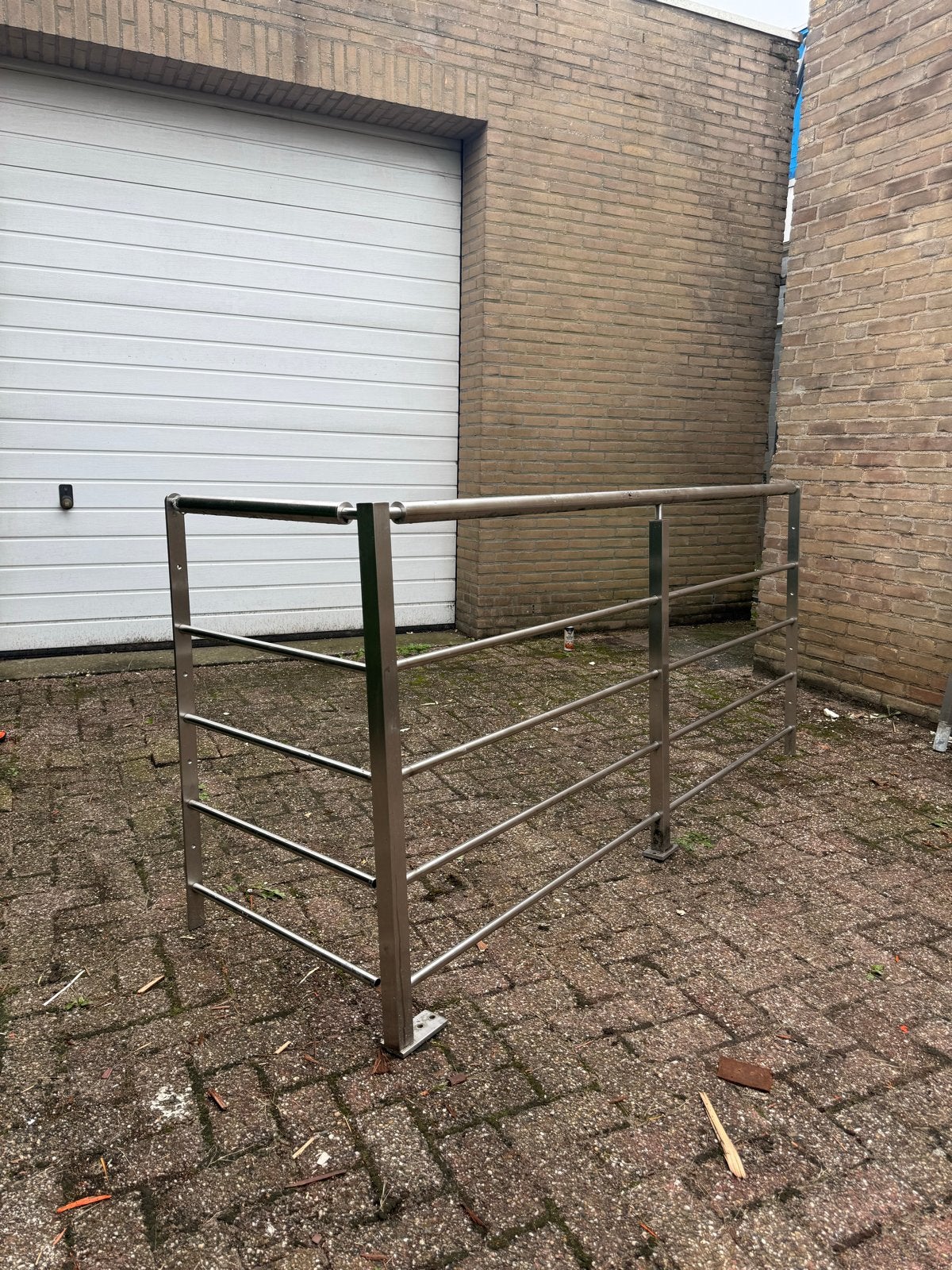 RVS Hekwerk/Balustrade - hoogwaardige kwaliteit, Ophalen of Verzenden, Gebruikt, IJzer, Spijlenhekwerk