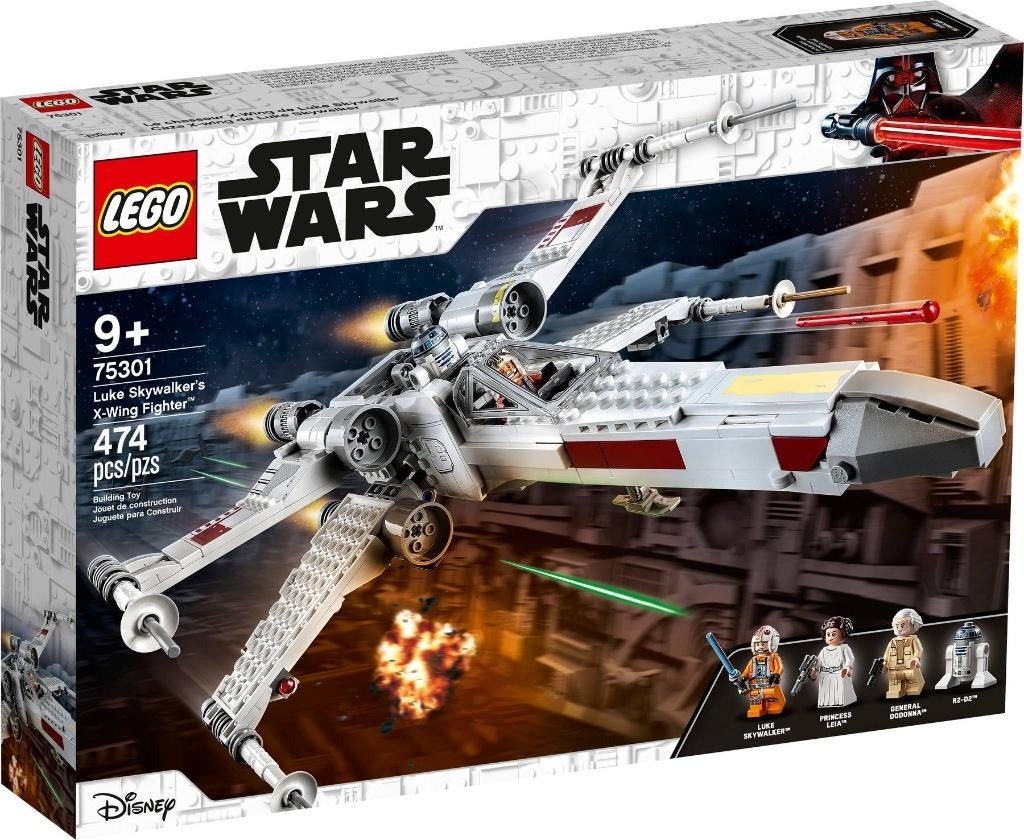Lego - Luke Skywalker’s X-Wing Fighter 75301 (nieuw/sealed), Kinderen en Baby's, Speelgoed | Duplo en Lego, Star Wars, Lego, Nieuw