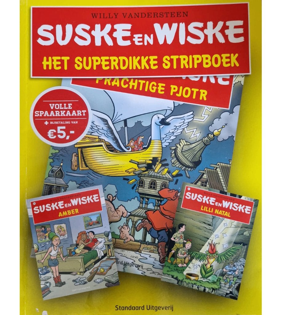 Suske en Wiske: Het Superdikke Stripboek, Meerdere stripboeken, Ophalen, Zo goed als nieuw, Willy Vandersteen