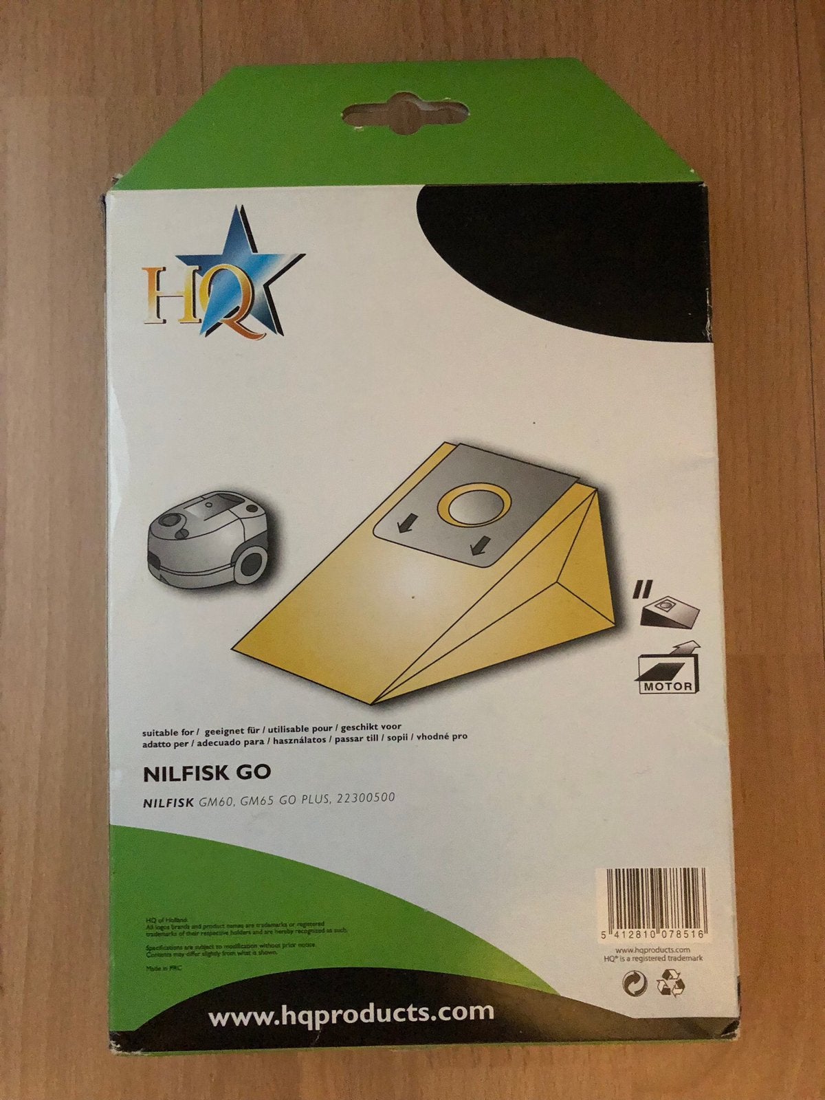 Nilfisk go stofzuiger zakken, Witgoed en Apparatuur, Stofzuigers, Ophalen of Verzenden, Nieuw