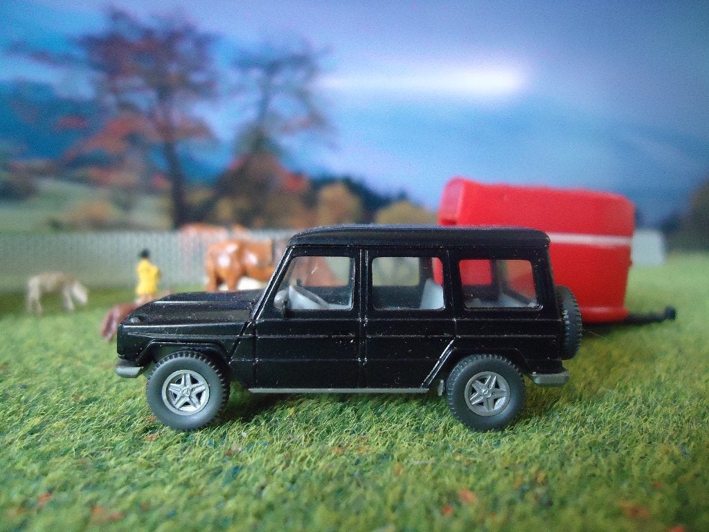 1979 Mercedes Benz G 320 G-Klasse + Westfalia paardentrailer, Ophalen of Verzenden, Zo goed als nieuw, Auto, Wiking