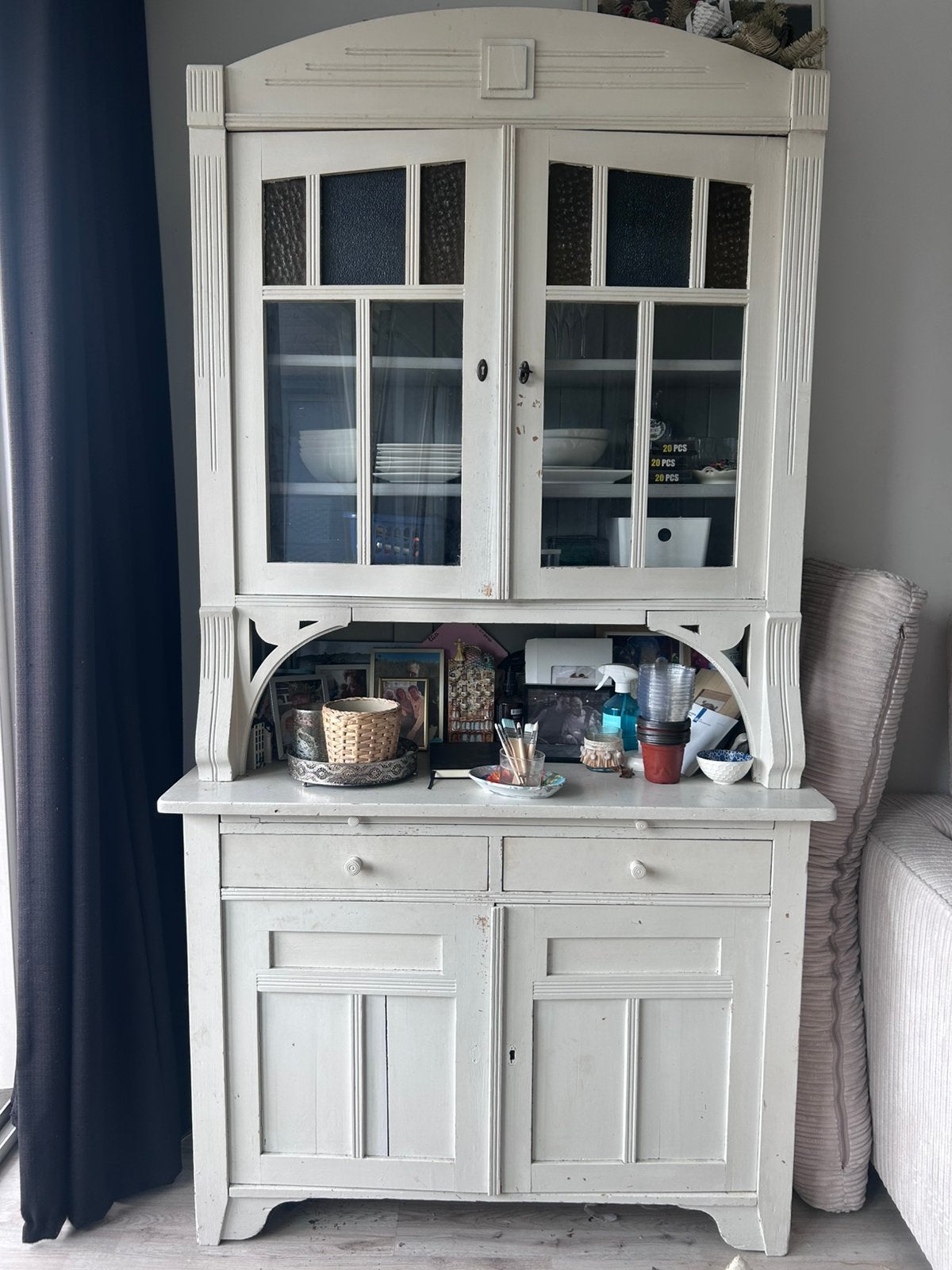 Antieke kast, Huis en Inrichting, Kasten | Buffetkasten, Ophalen of Verzenden, Gebruikt, 25 tot 50 cm