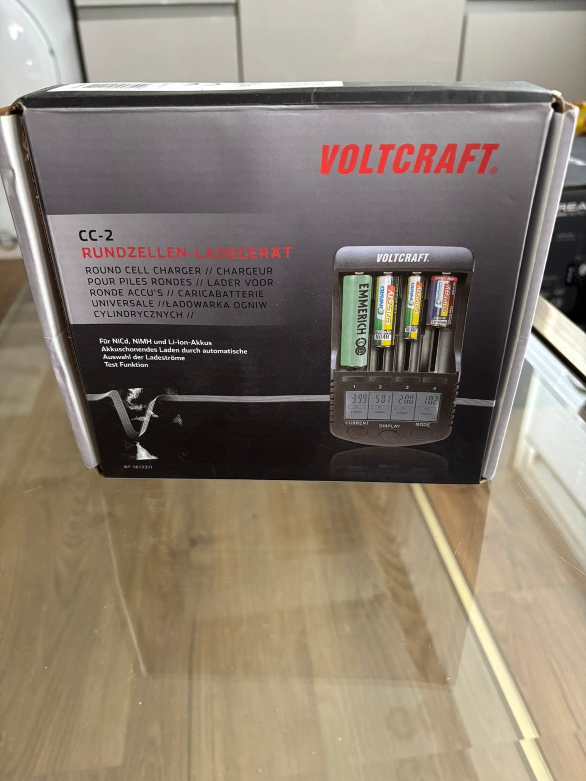AA batterijen lader, Ophalen, Nieuw