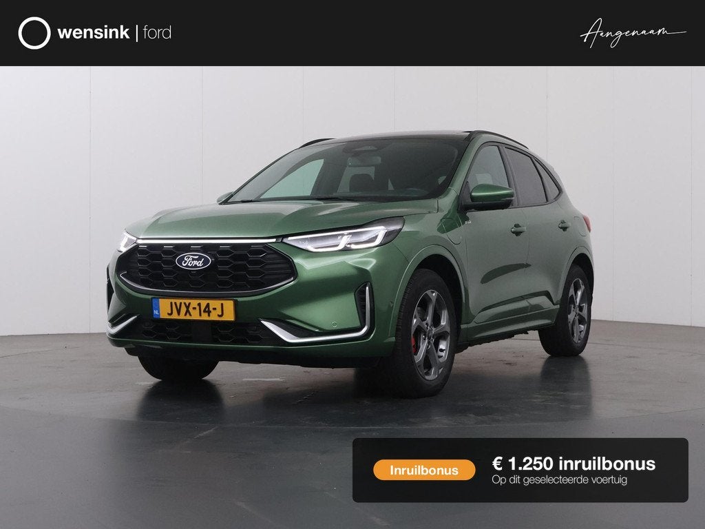 Ford Kuga 2.5 PHEV ST-Line X | Elekt inklapbare Trekhaak | P, Auto's, Ford, Bedrijf, Te koop, Kuga, 360° camera, ABS, Achteruitrijcamera