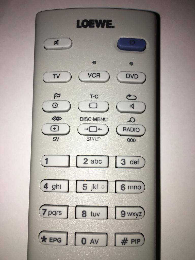 Loewe RC4 Afstandsbediening - Origineel en Gebruikt, Ophalen of Verzenden, Gebruikt, Origineel, Dvd