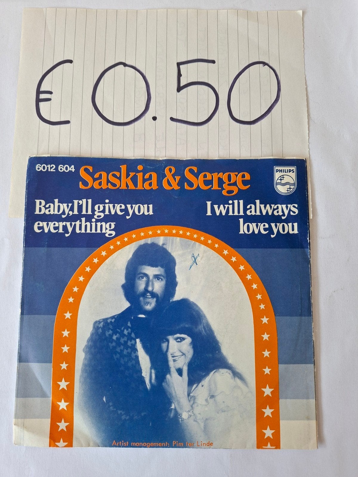 Saskia & Serge, Cd's en Dvd's, Vinyl Singles, Ophalen of Verzenden, Gebruikt, 7 inch, Pop