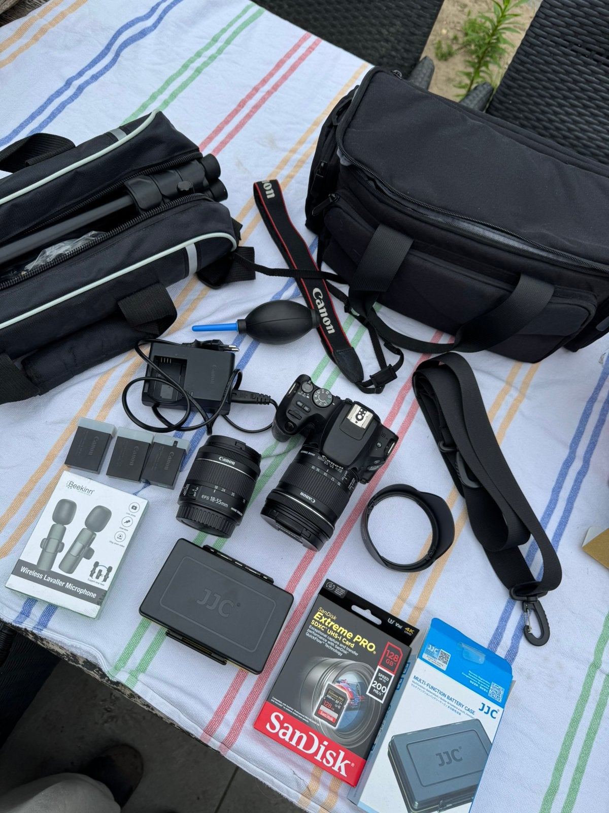 Complete Canon EOS 200D Set + 2 Lenzen & Veel Accessoires, Audio, Tv en Foto, Fotocamera's Digitaal, Ophalen of Verzenden, Zo goed als nieuw