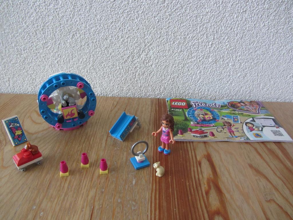 Lego Friends 41383 Olivia's hamsterspeelplaats, Ophalen of Verzenden, Zo goed als nieuw