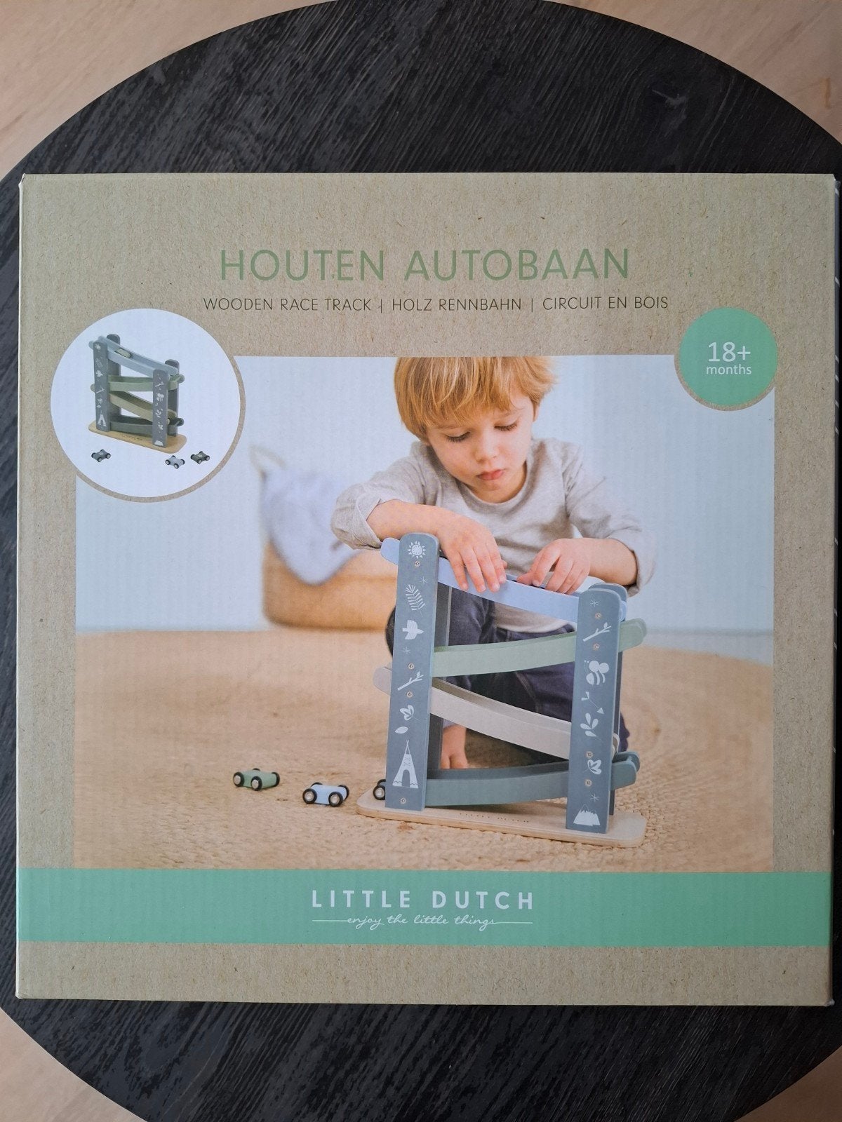 Houten autobaan, Ophalen of Verzenden, Gebruikt