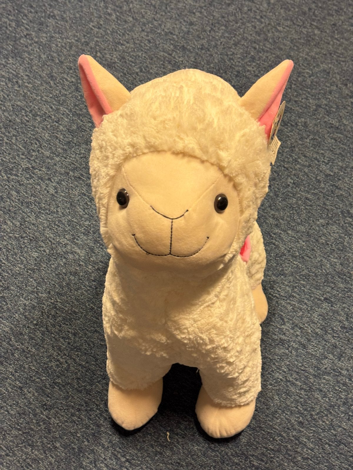 Schattige lama knuffel met regenboogzadel, Overige karakters, Overige typen, Nieuw, Ophalen of Verzenden