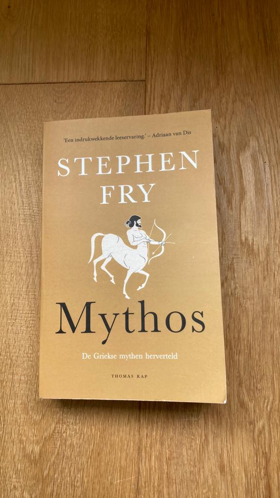 Stephen Fry - Mythos, Ophalen of Verzenden, Stephen Fry