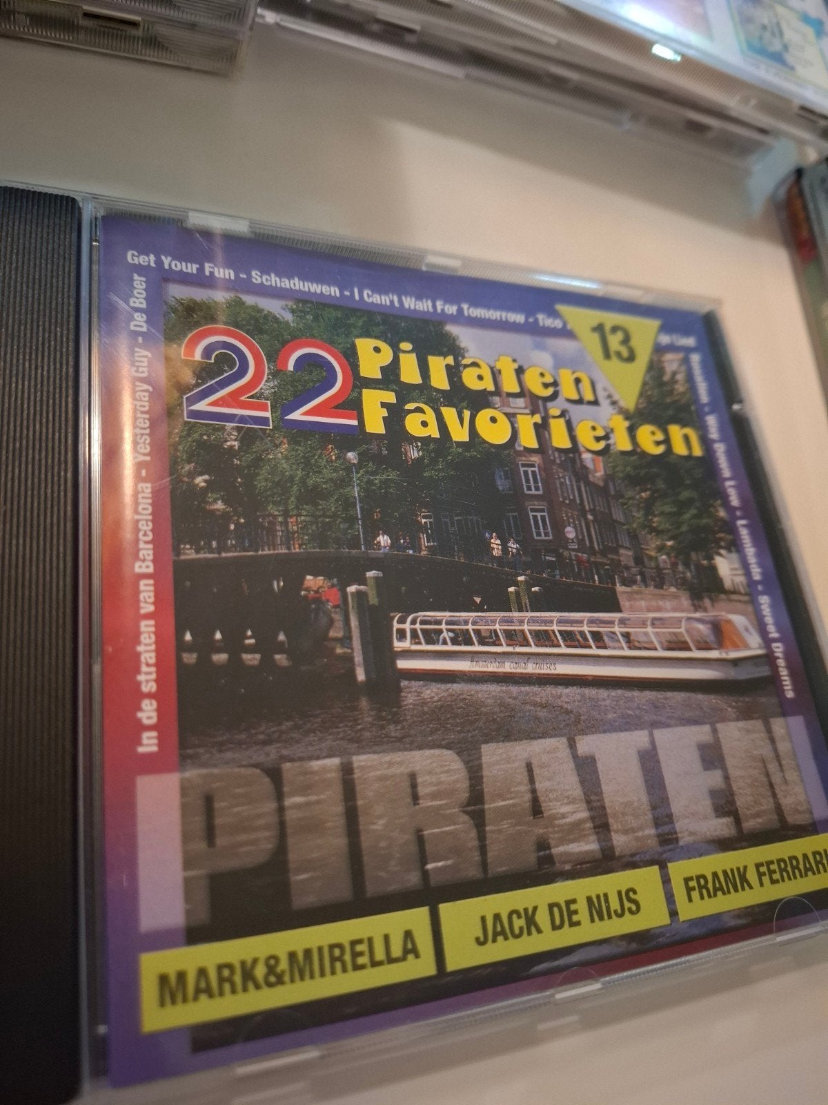 22 Piraten Favorieten CD - Mark & Mirella, Jack de Nijs, Cd's en Dvd's, Ophalen of Verzenden, Gebruikt, Piraten en Zeemansliederen