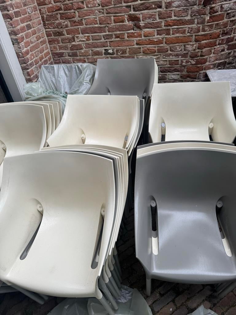 Partij Kartell Dr. No stoelen, Ophalen, Gebruikt