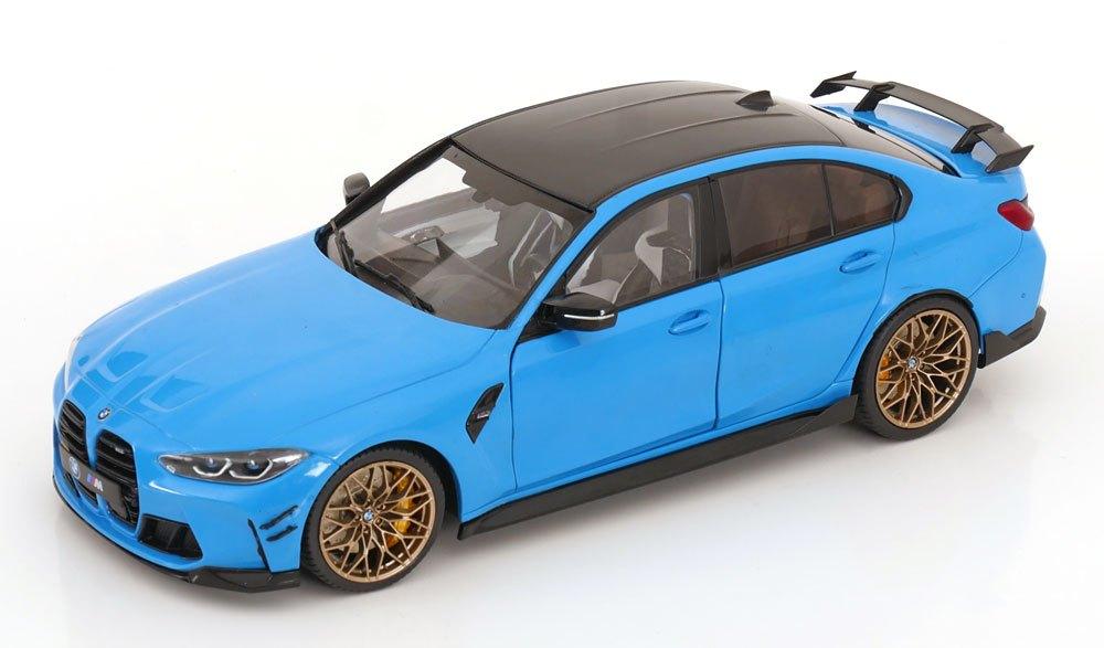 BMW M3 Performance Parts 2024 Blauw / Zwart 1-18 Solido, Hobby en Vrije tijd, Modelauto's | 1:18, Solido, Tschuiten@hotmail.com