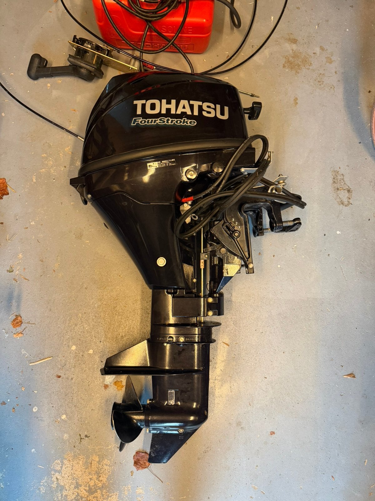 Tohatsu 8pk elektrische start BJ 2017, Ophalen, 5 tot 10 pk, Zo goed als nieuw, Benzine