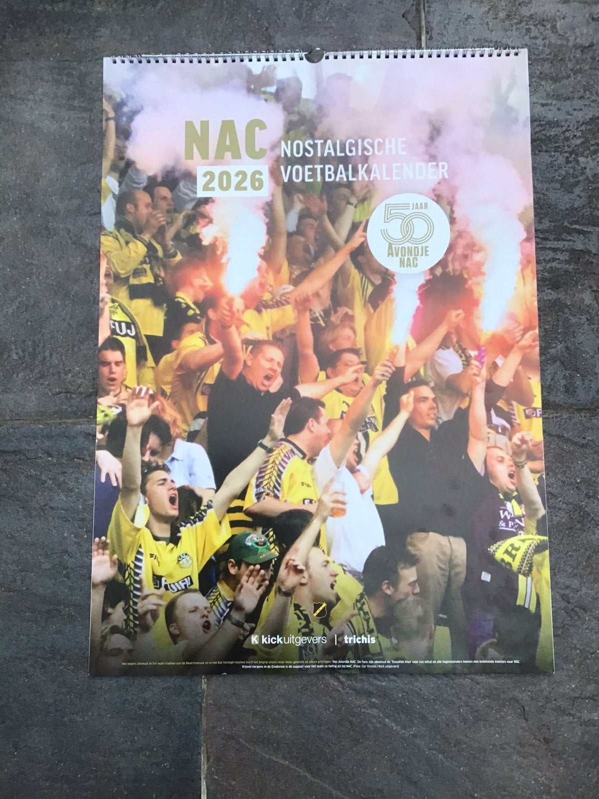 NAC Kalender(2026) met nostalgische foto’s, Ophalen, Nieuw, NAC Breda