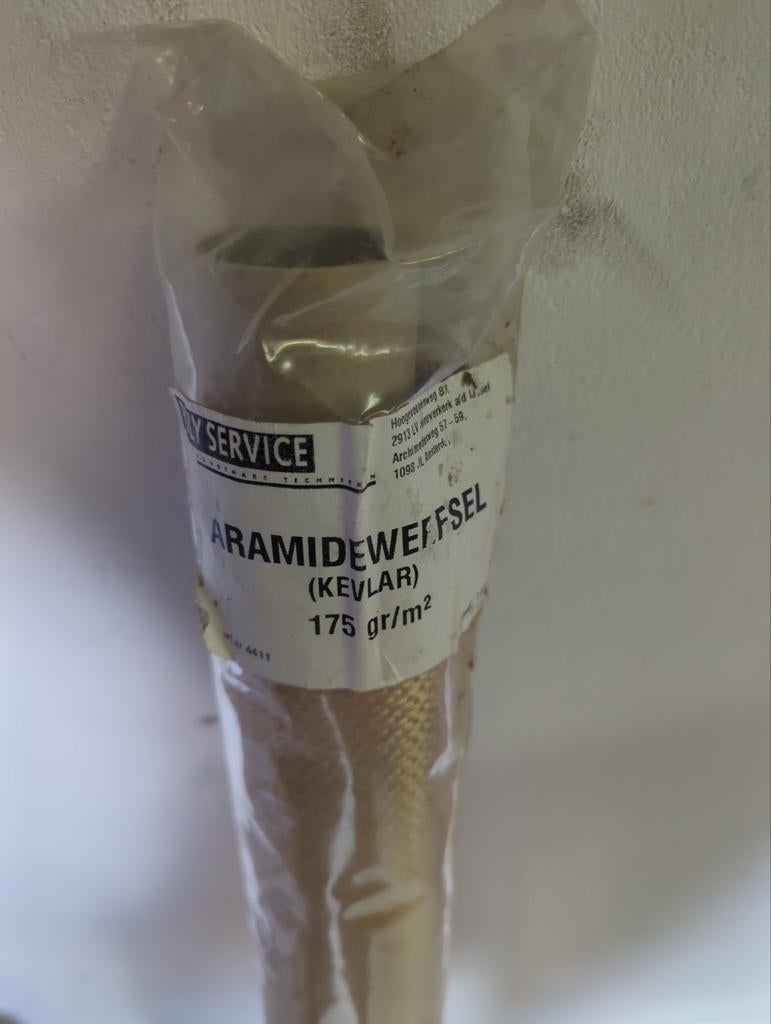 Rol aramide (kevlar) vezel voor polyester lamineren, Ophalen, Nieuw