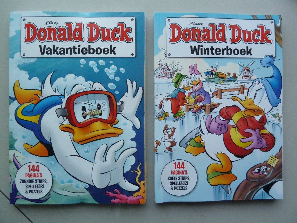 Donald Duck Vakantieboek en Winterboek, Ophalen of Verzenden, Nieuw, Fictie algemeen