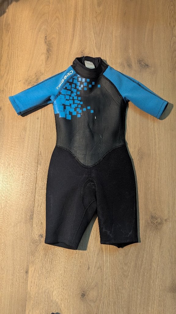 Wetsuit 6 jaar 114-121 Tribord, Watersport en Boten, Wetsuit, Gebruikt, Ophalen of Verzenden, Tribord